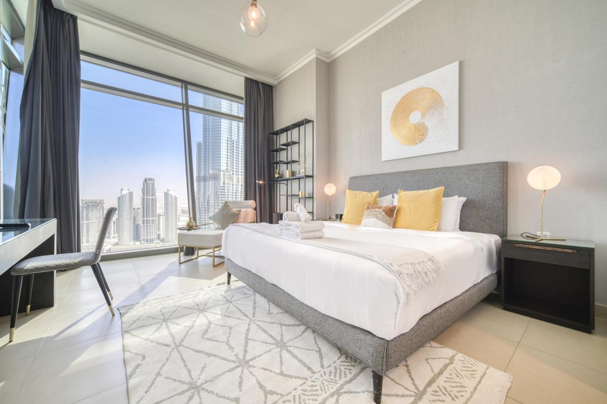 Burj Vista, Downtown Dubai - Burj Khalifa View - Mint Stay Ngoại thất bức ảnh